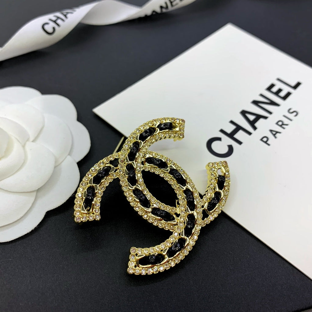 CC Diamond Girl Brooch