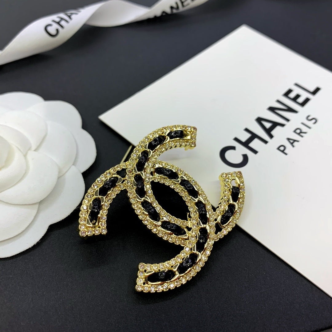 CC Diamond Girl Brooch