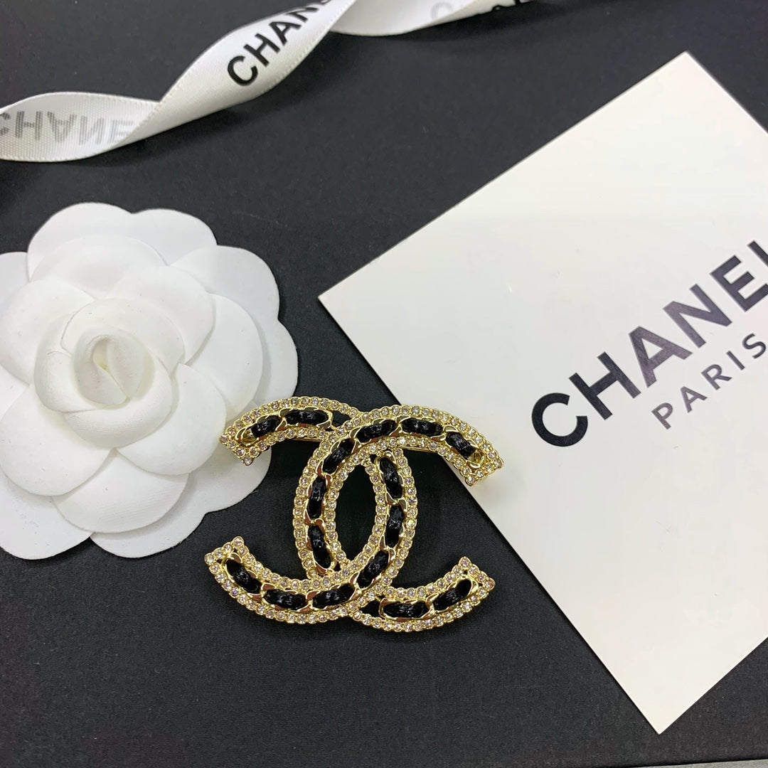 CC Diamond Girl Brooch