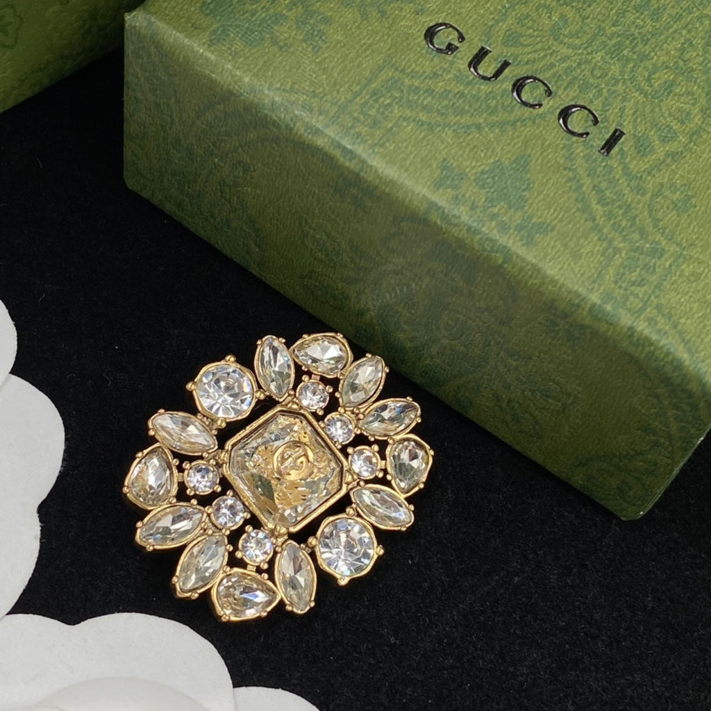 Good Diamond Girl Brooch