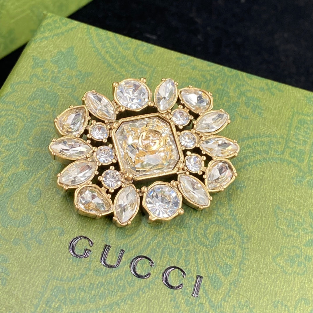 Good Diamond Girl Brooch