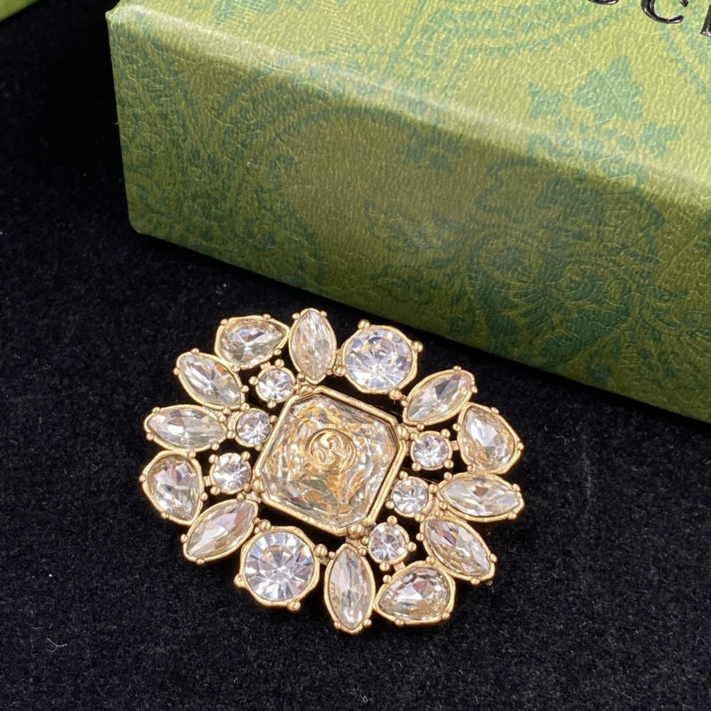 Good Diamond Girl Brooch