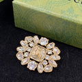 Good Diamond Girl Brooch
