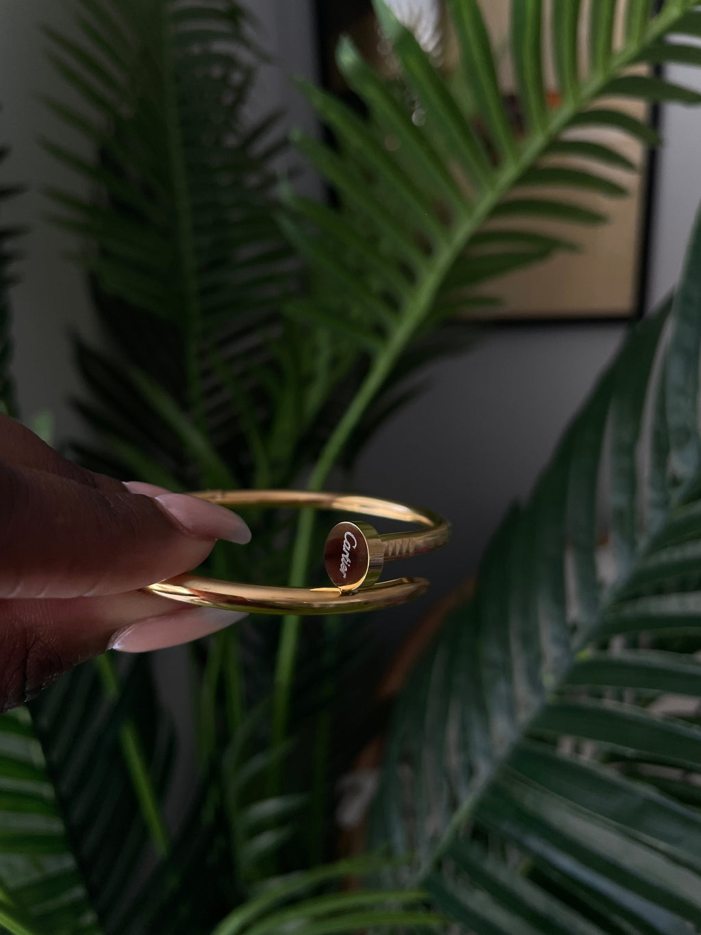 Original Gold Nail Bracelet