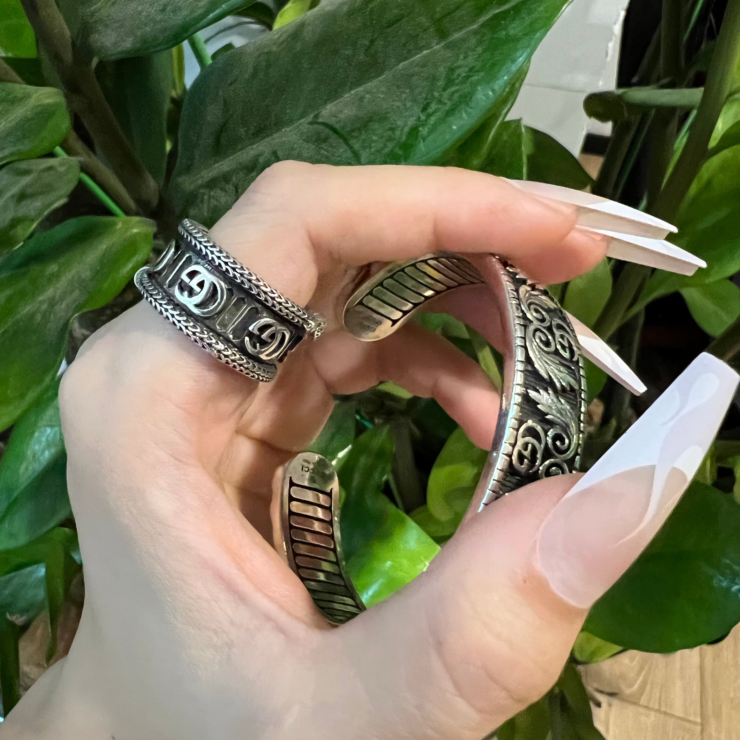 Vintage G Rings & Bracelet