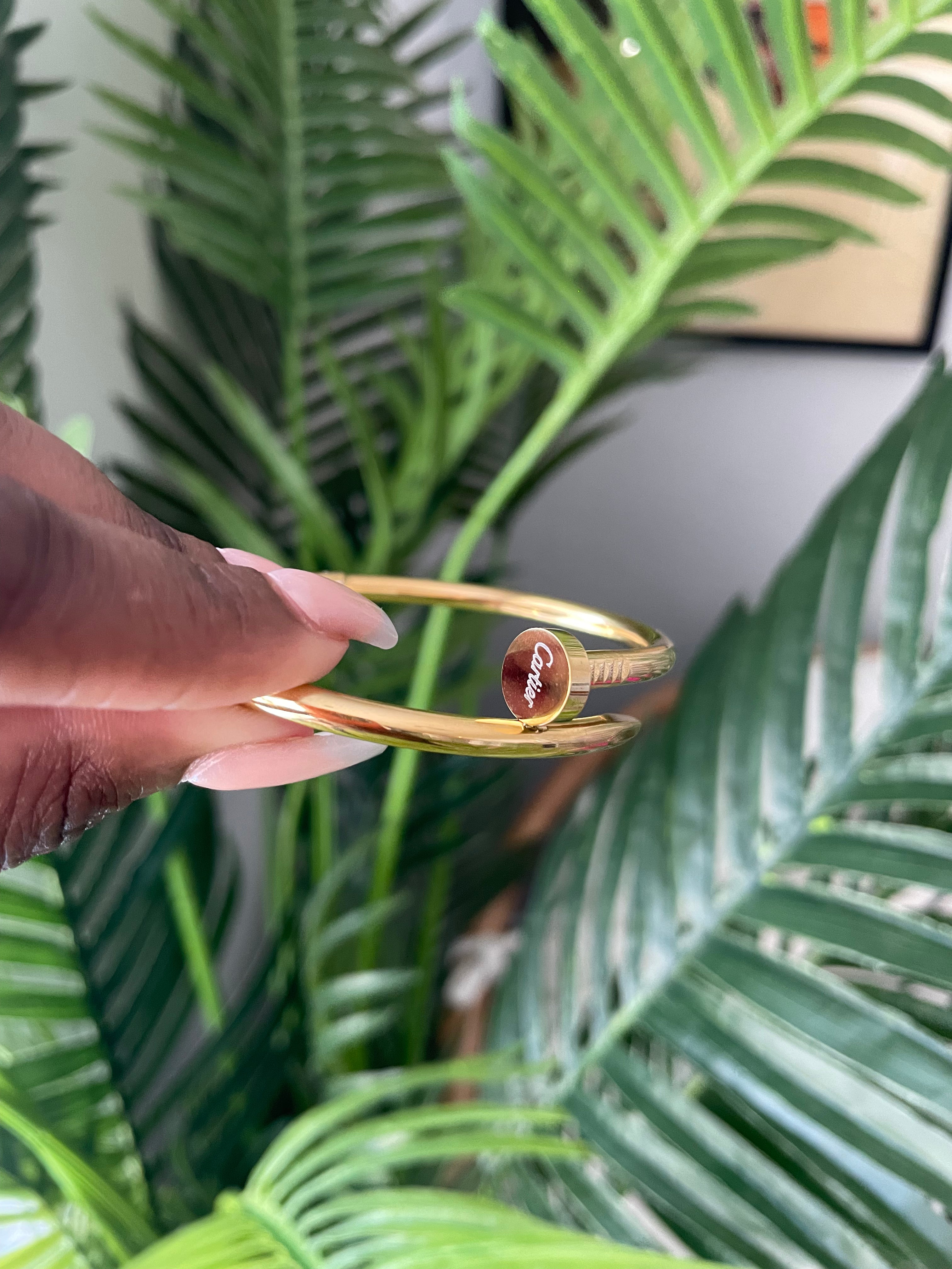 Original Gold Nail Bracelet