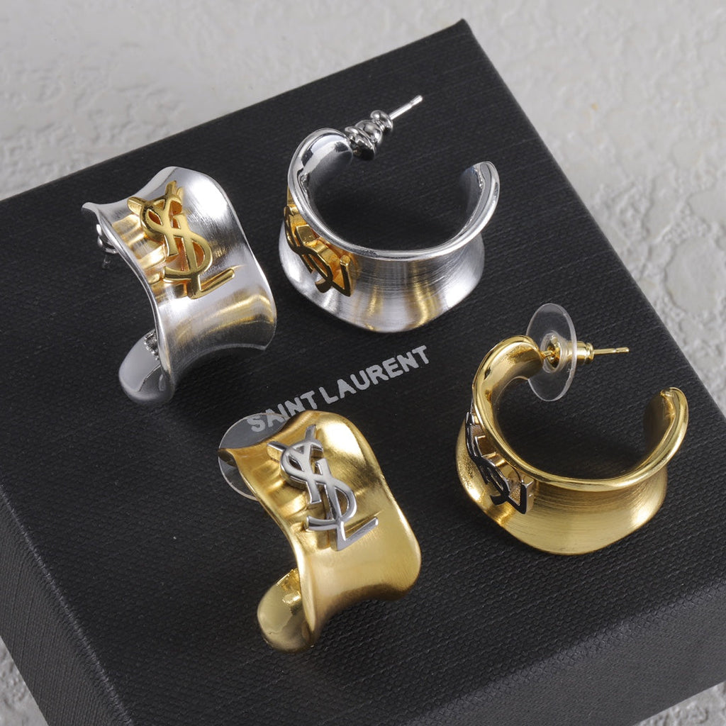 Yes Irregular Design Earrings