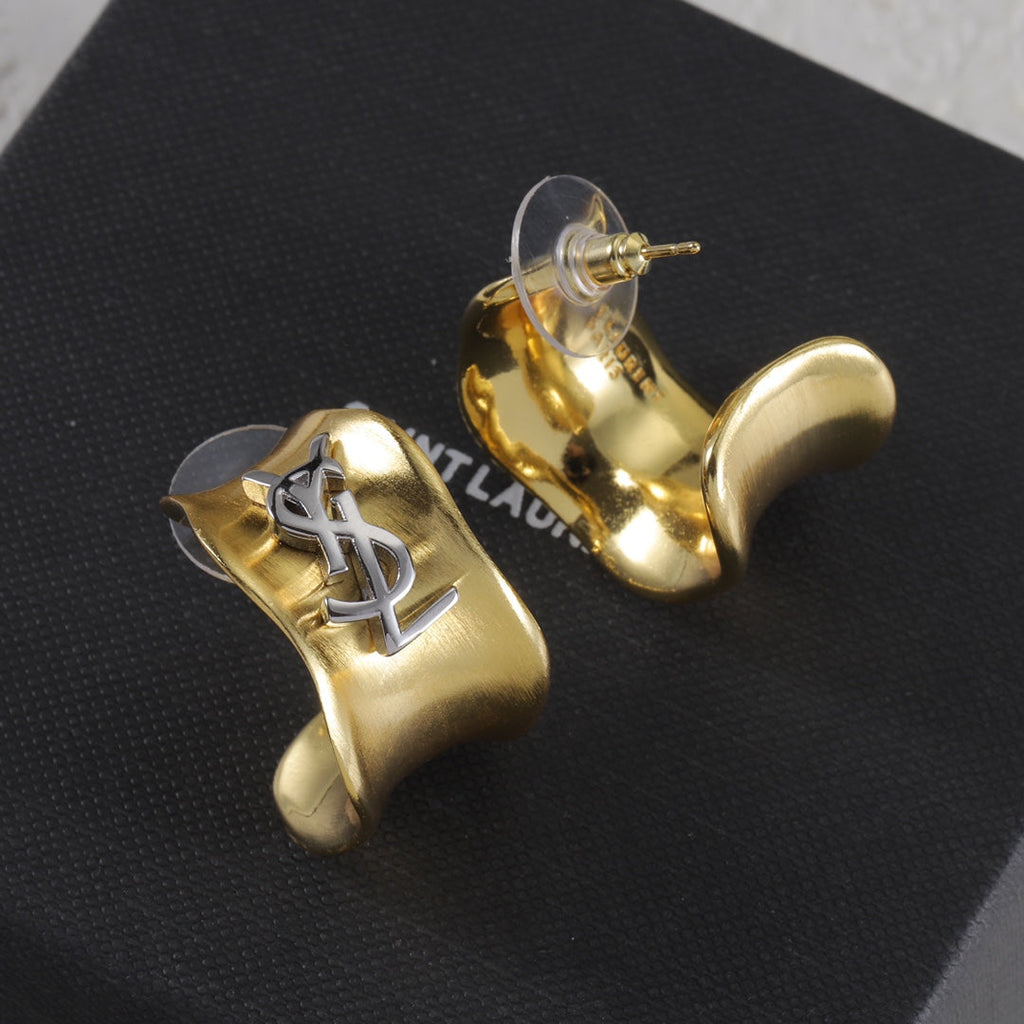 Yes Irregular Design Earrings