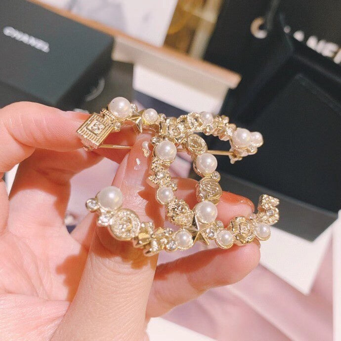 Cute Fancy Girl Brooch