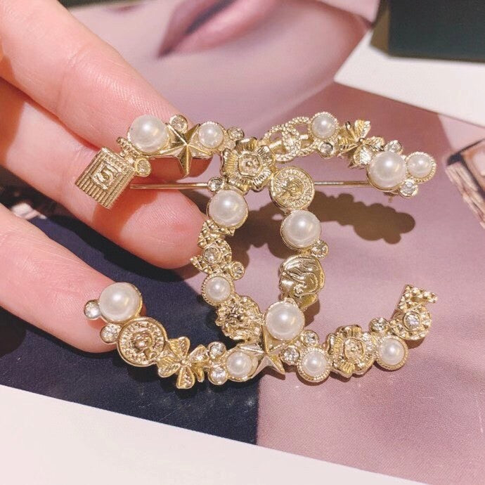 Cute Fancy Girl Brooch